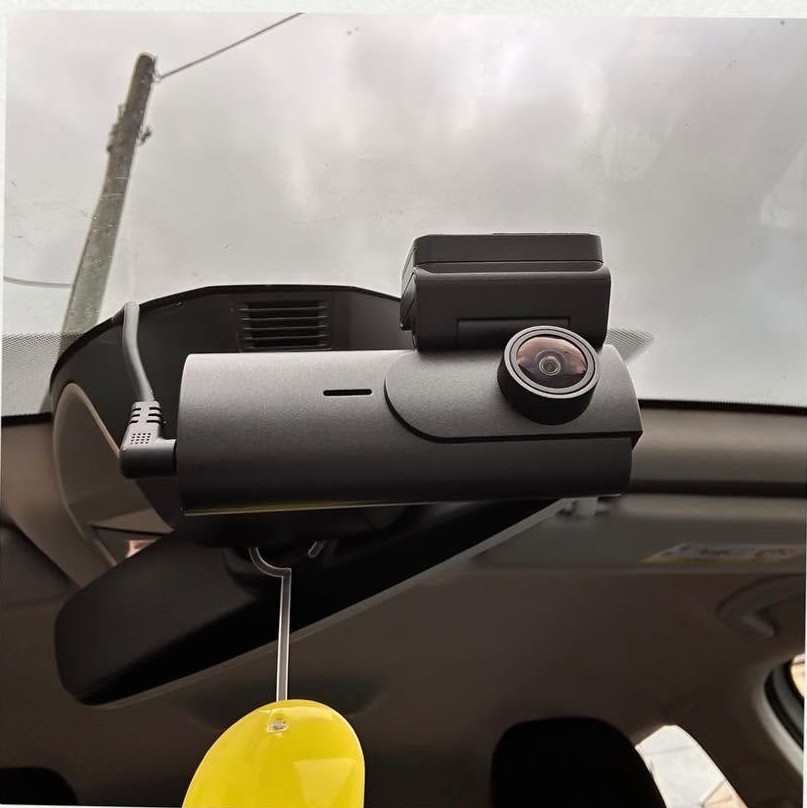 Dash camera installation